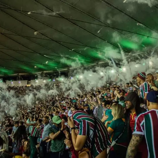 Fluminense ultrapassa a marca de um milhão de torcedores no Maracanã em 2024